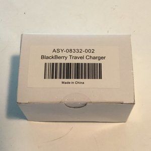 Blackberry Travel Charger ASY-08332-002 NIB